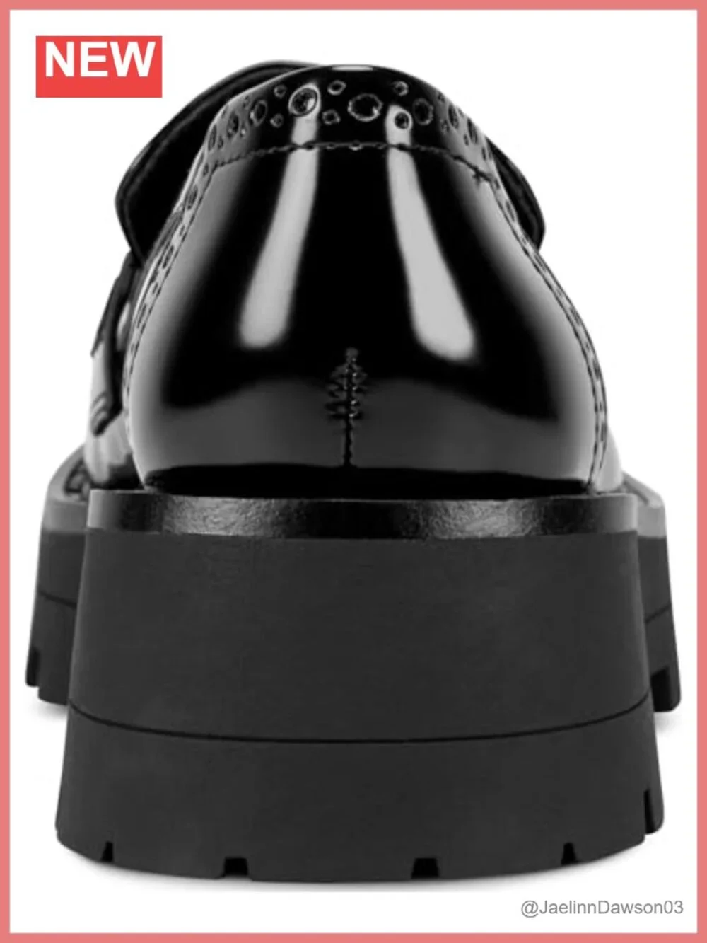 DKNY Sahana Lug Sole Loafer Women's Leather Slip-On Flat Casual Shoes